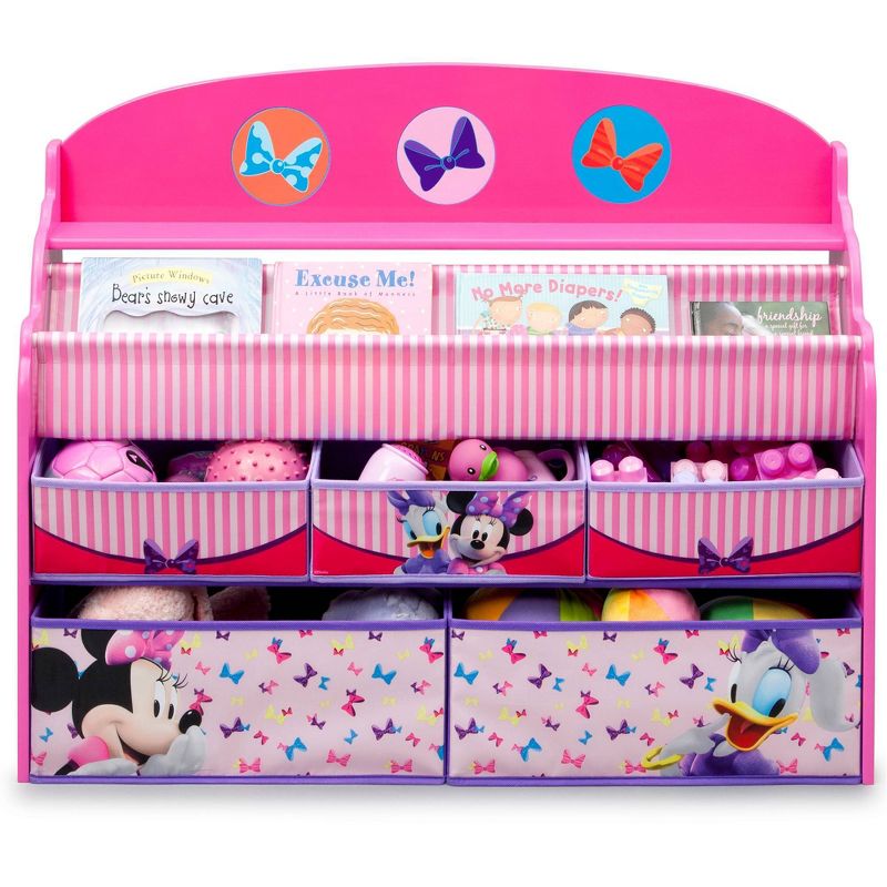 Disney Minnie Mouse Deluxe Boy & Toy Organizer - Delta Children