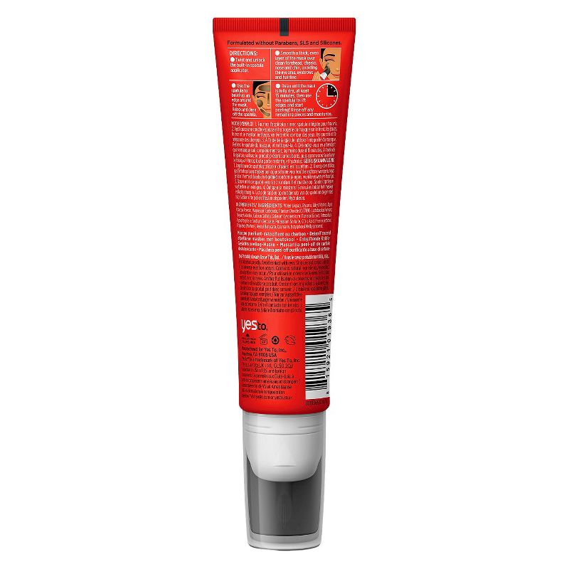 Yes To Tomatoes Charcoal Peel Face Mask - 2oz