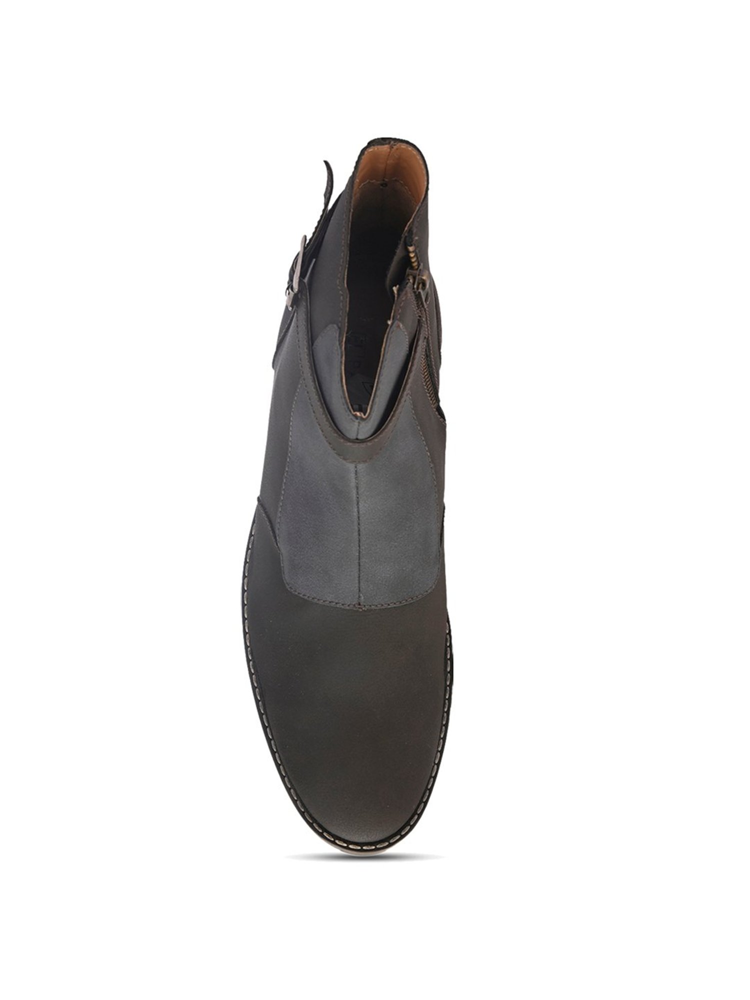 El Paso Men's Brown Casual Boots