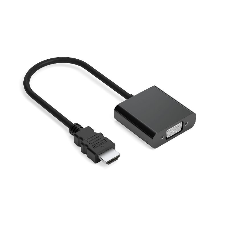 NXT Technologies NX29747 0.5' HDMI/VGA Audio/Video Adapter, Black 