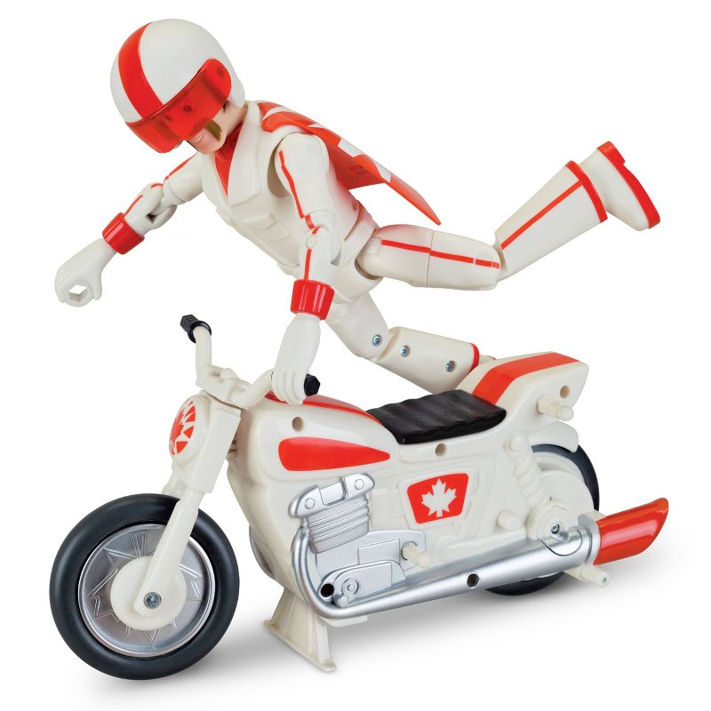 Toy Story Signature Collection Duke Caboom Stunt Set with Jump & Wheelie Action