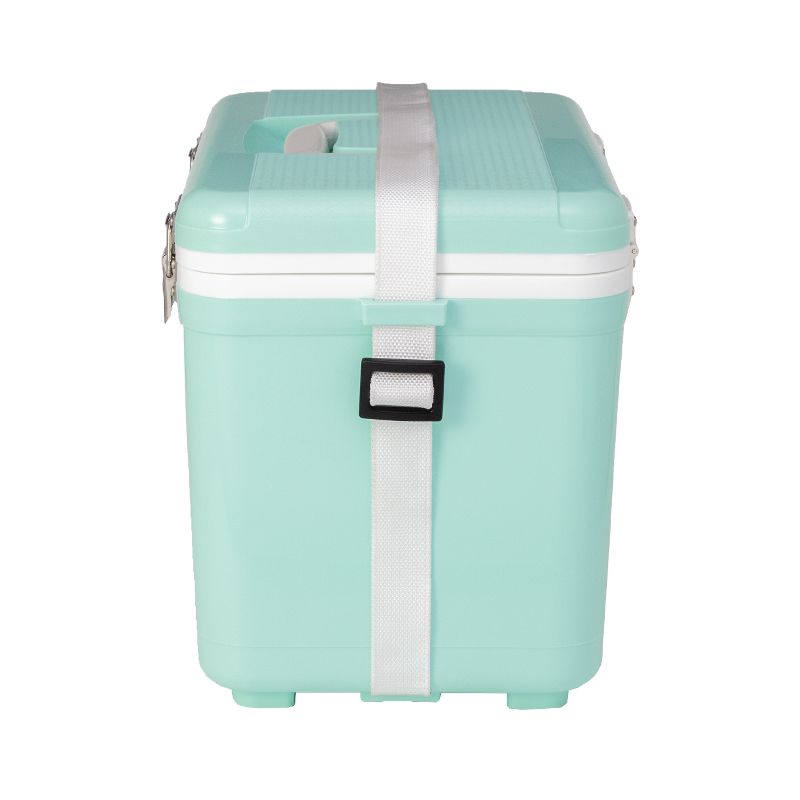 Engel UC13SF 13 Quart 18 Can Leak Proof Odor Resistant Insulated Cooler Drybox with Integrated Shoulder Strap in Seafoam Holds 18 Cans