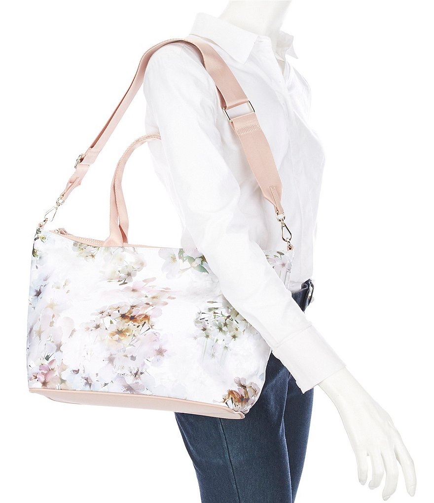 Ted Baker London Sophyy Floral Nylon Tote Bag