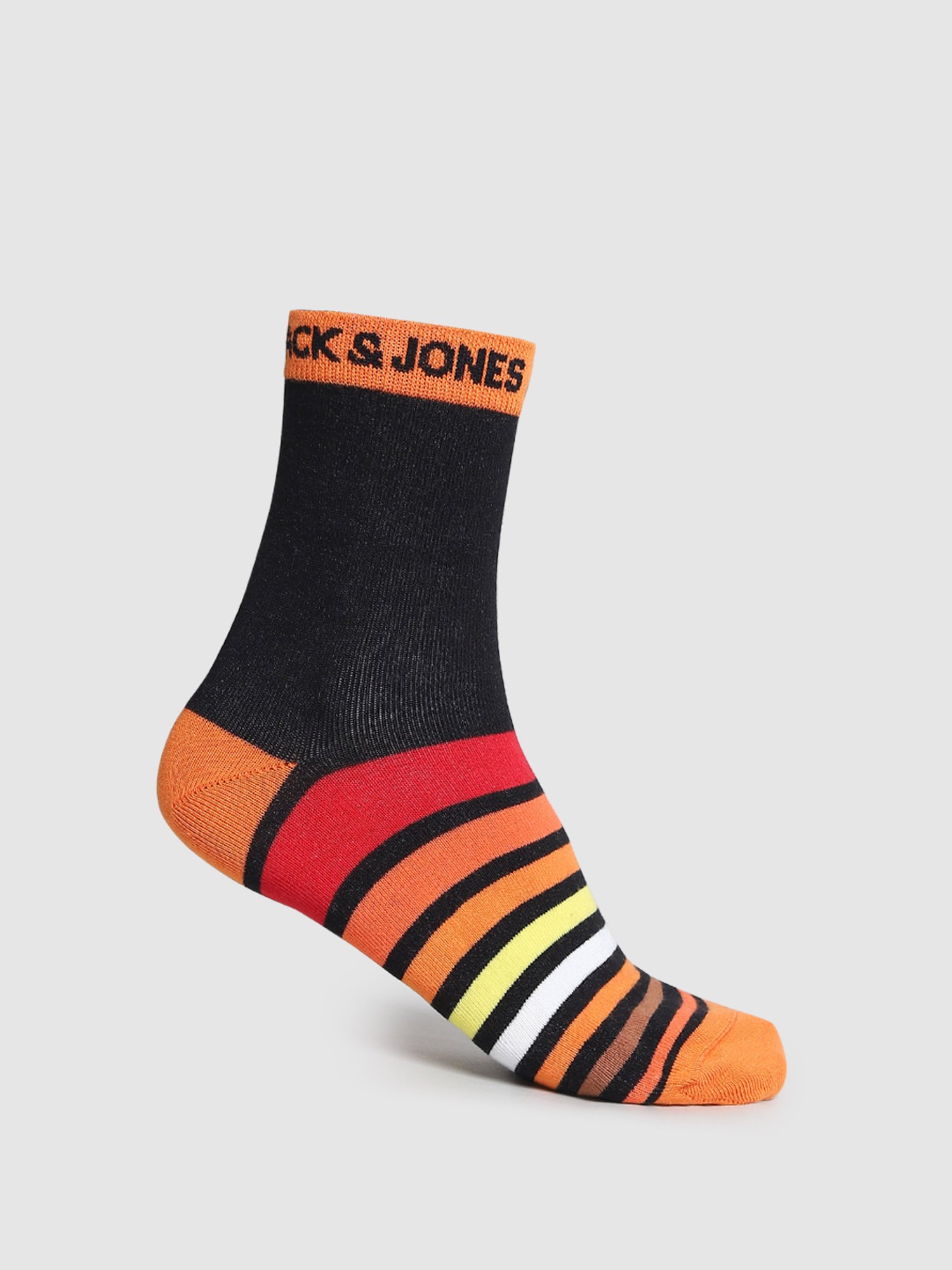 Jack & Jones Multicolor Striped Socks - Pack of 2