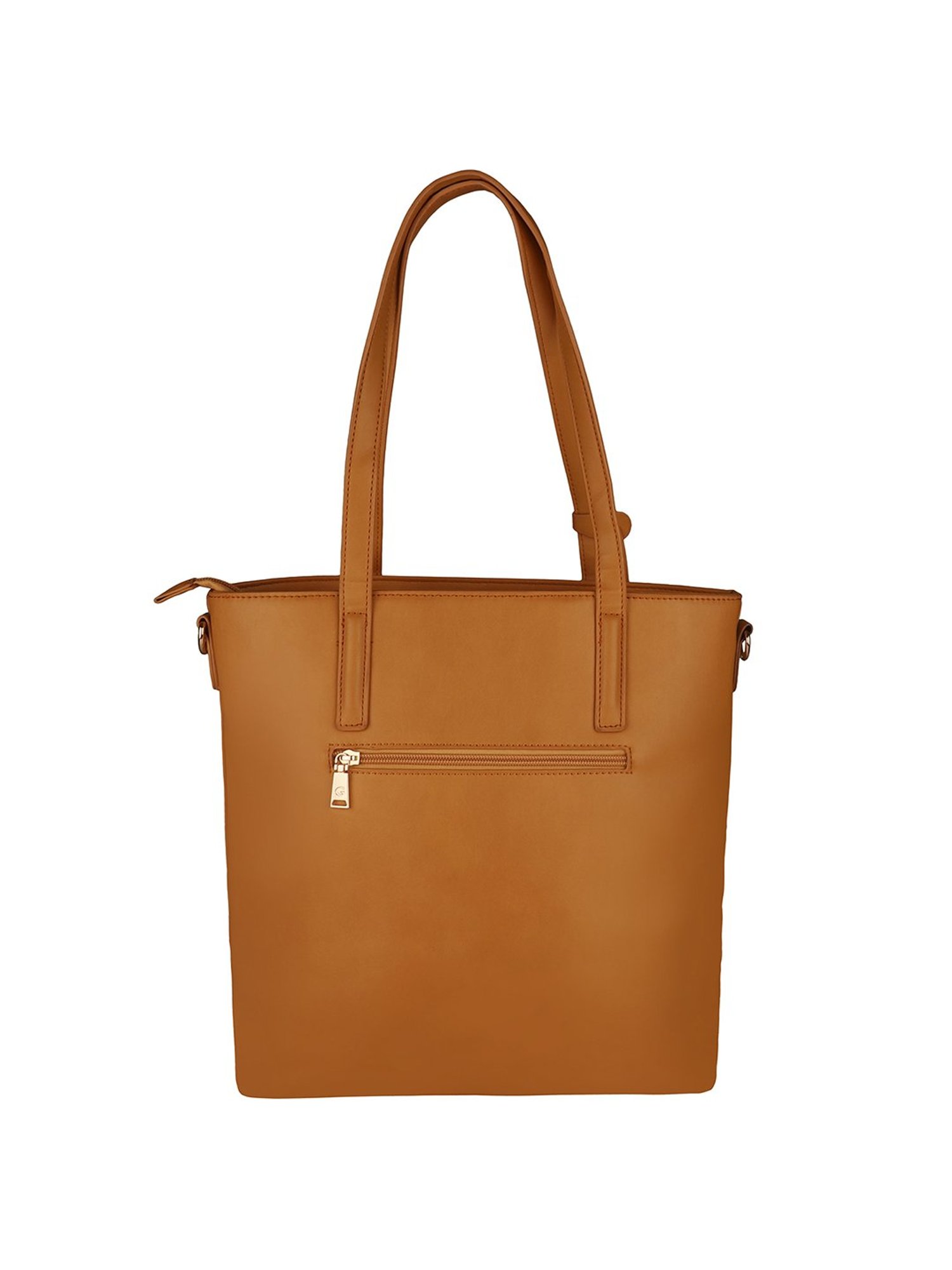 Giordano Orange Solid Shoulder Handbag