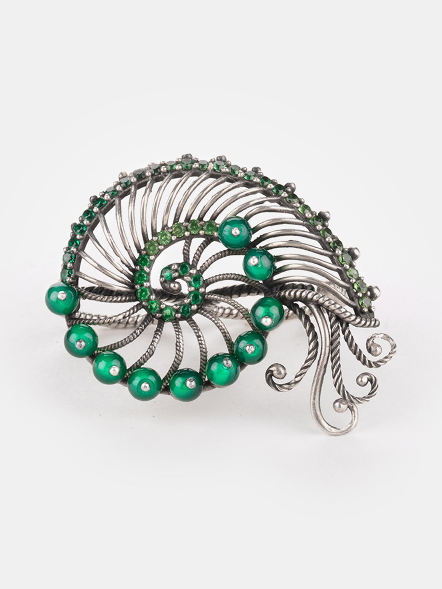 925 Silver 1 Carat American Diamond Classic Halo Engagement Ring for Women & Girls