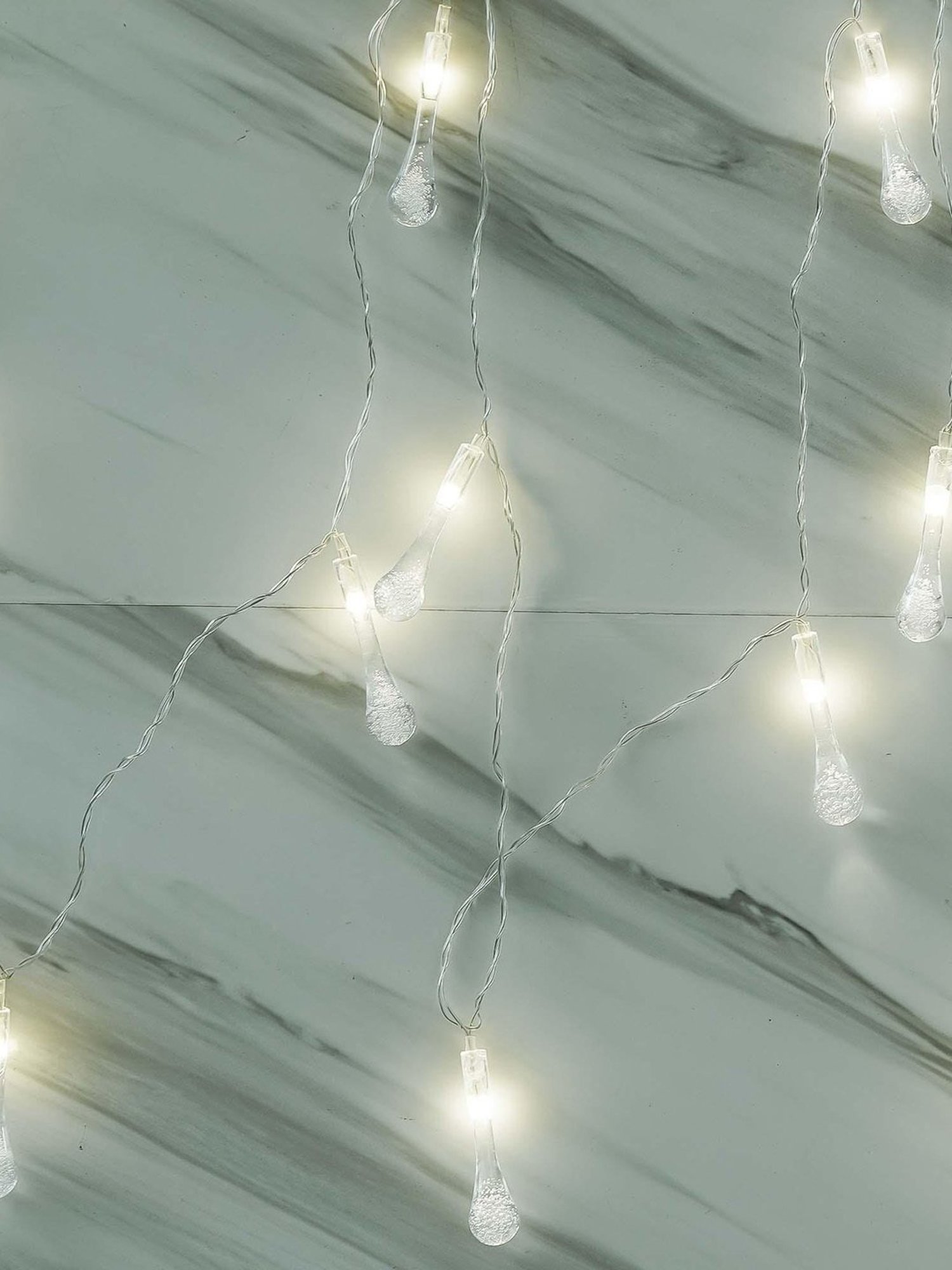 eCraftIndia Bubble Tube Steady, Blinking Color Changing LED Fairy String Lights