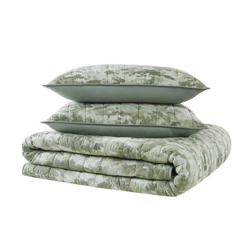 Twin Turtle Cove Quilt & Sham Set Light Turquoise/Aqua - Tommy Bahama