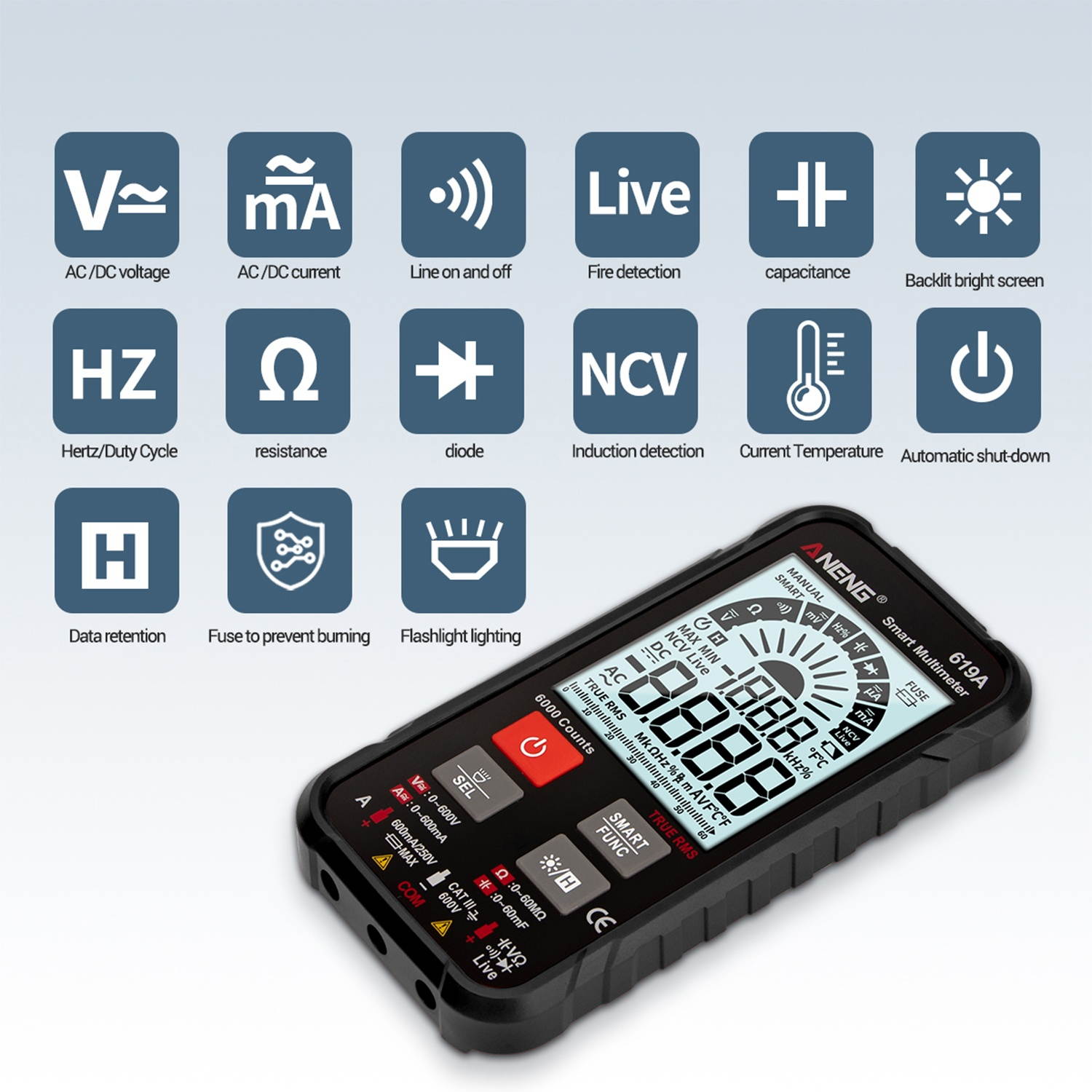 Pomona 6249-36-2 Red MiniGrabber Test Clip to Banana Plug, 36"