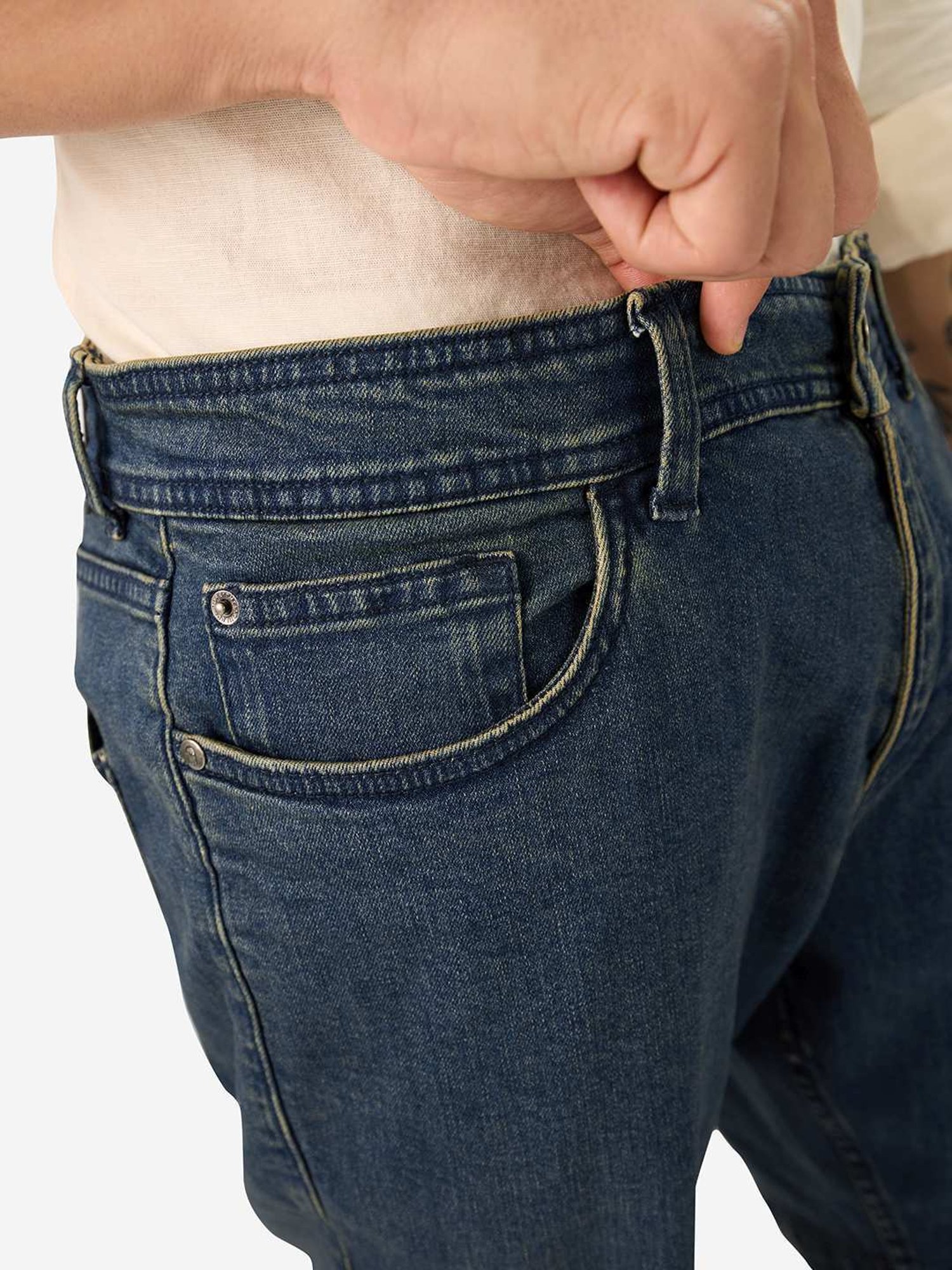 The Souled Store Blue Regular Fit Denim Shorts