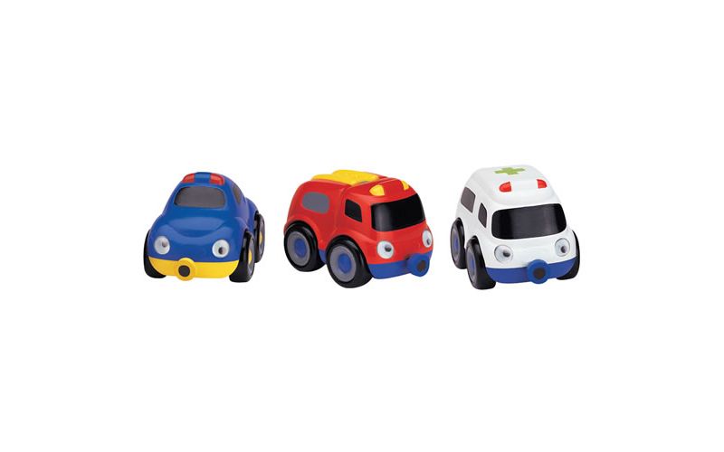 Small World Toys Emergency Tailgate Trio - Set of 3
