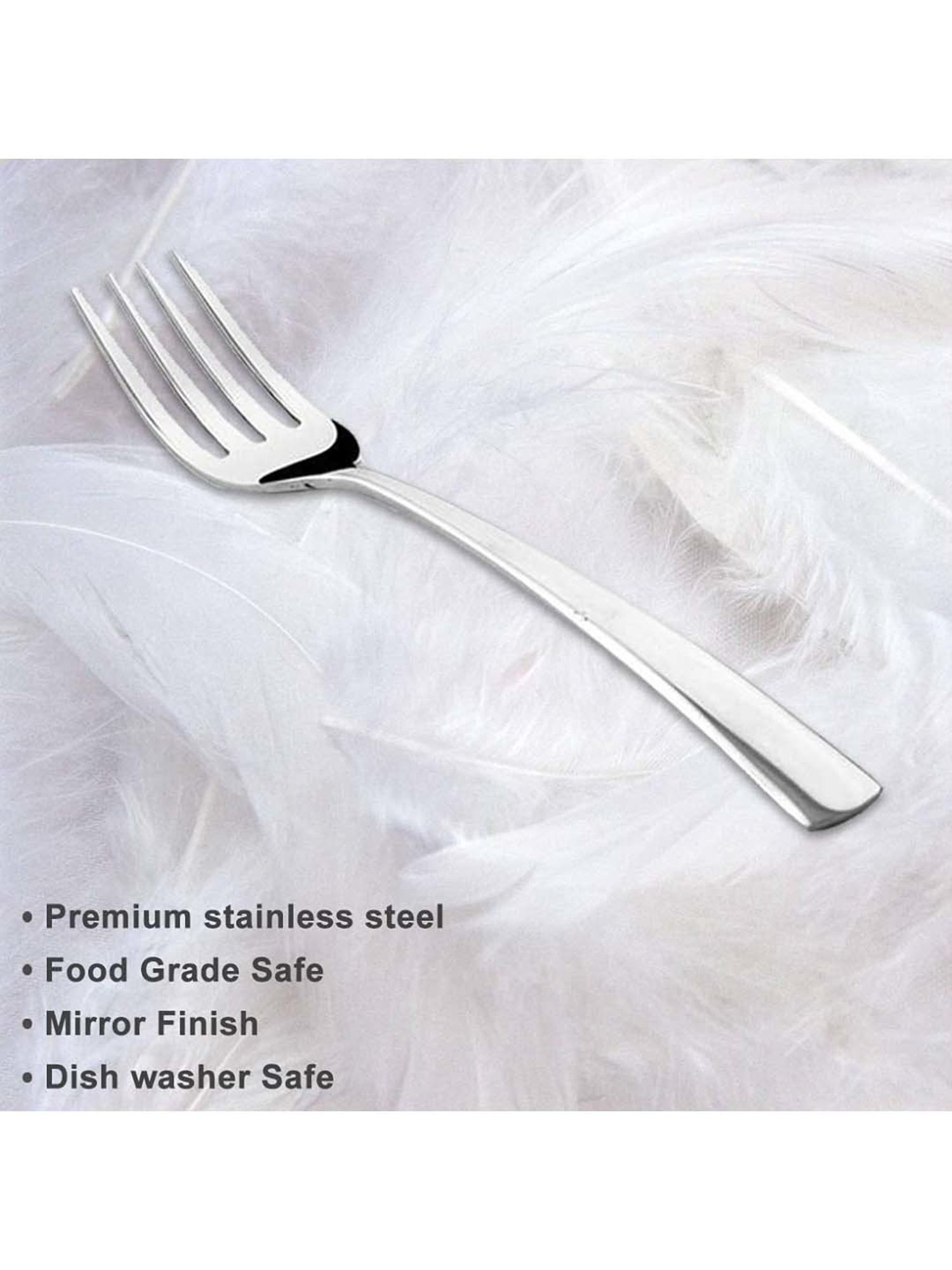 BlackCarrot Stainless Steel Fork Set of 3