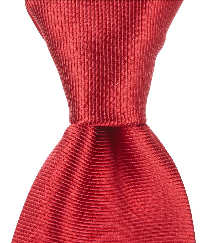 Cremieux Big & Tall Tulle Solid Traditional 3 1/4#double; Silk Tie