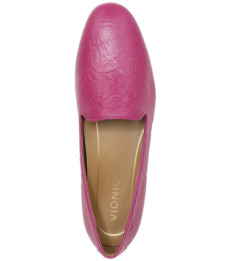 Vionic Willa II Leather Slip-On Loafers