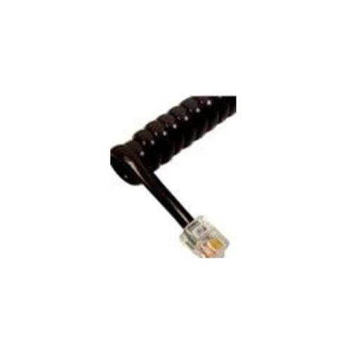 GCHA444012-FFB HANDSET CORD 12  FLAT BLA