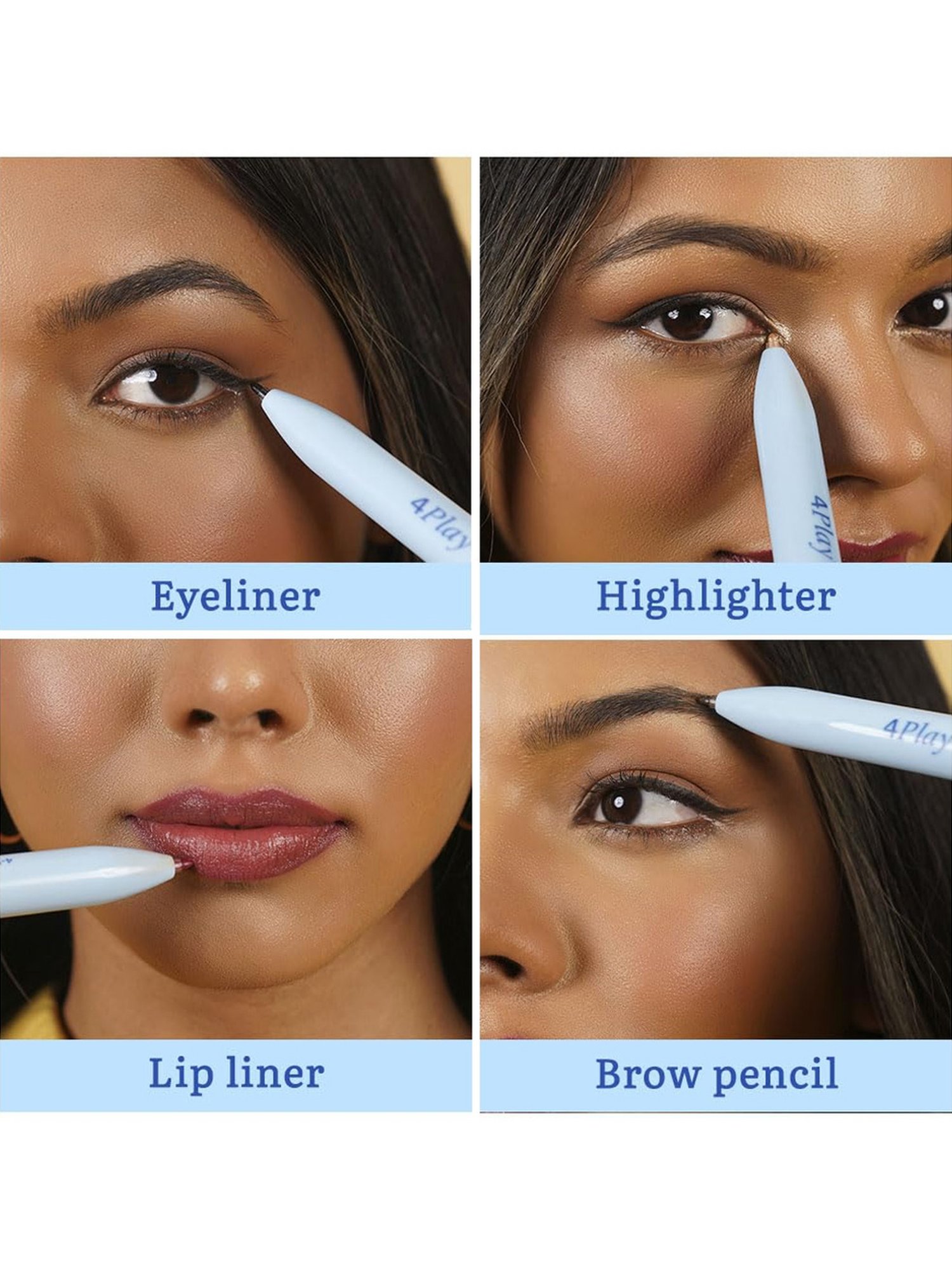 Tint Cosmetics 4 in 1 Makeup Pen Brisk Berry - 8 gm