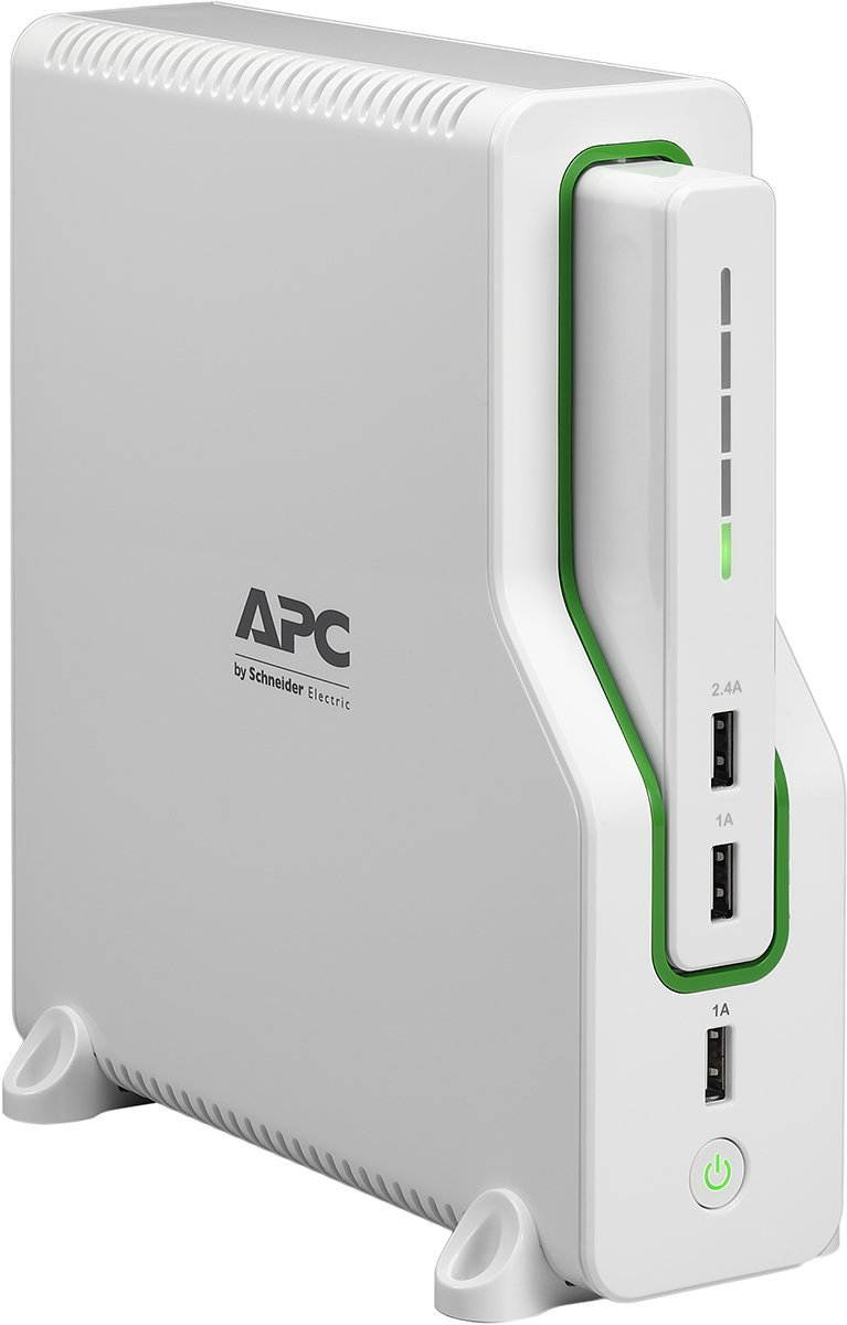 APC Back-UPS Connect Lithium Ion UPS with Mobile Power Pack, USB Charging Ports for Echo and Network Routers (BGE50ML)
