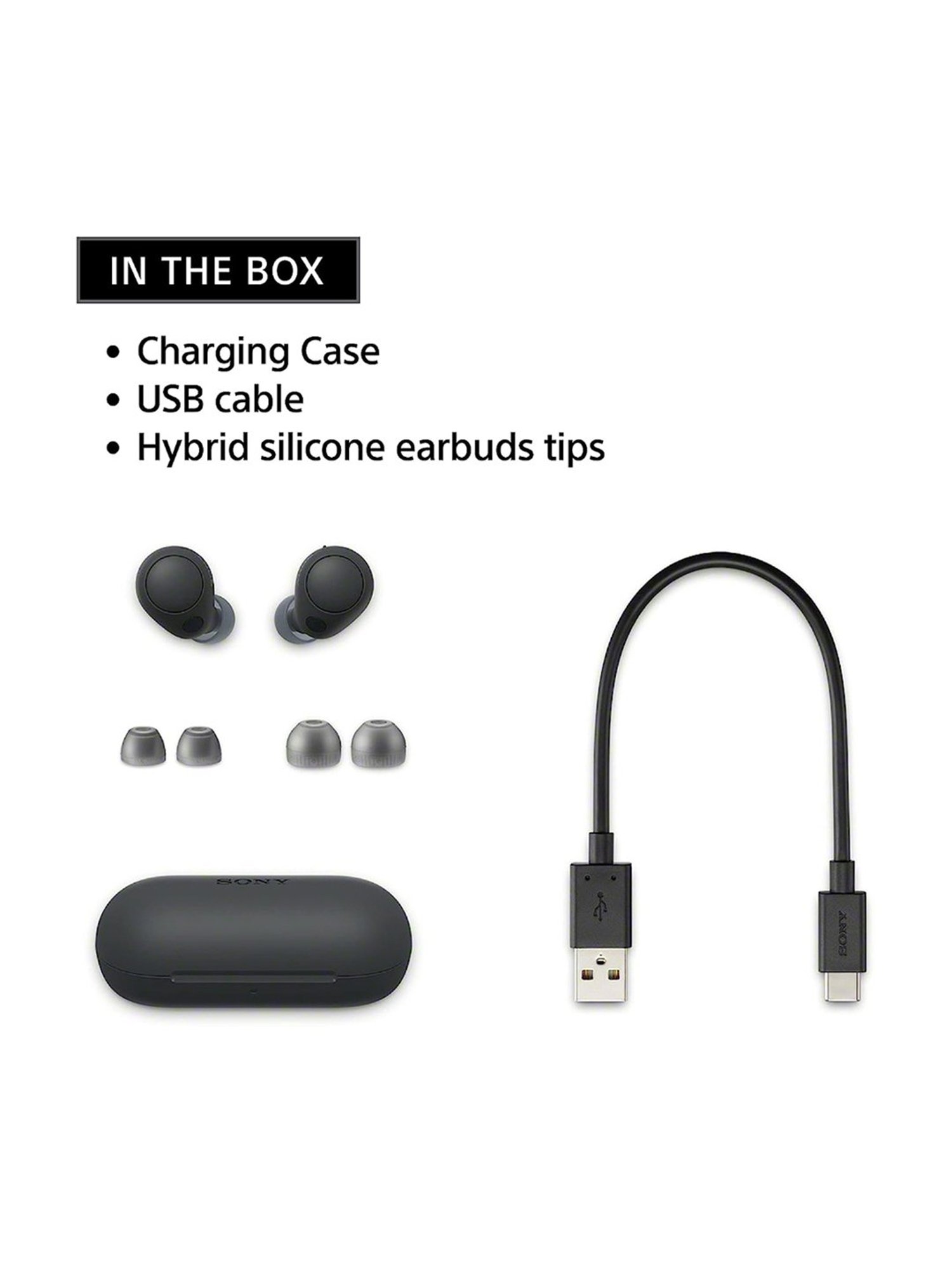 Sony WF-C700N In Ear BT Earbuds with IPX4 Ratings, Fast Pair, App Support (White, True Wireless)