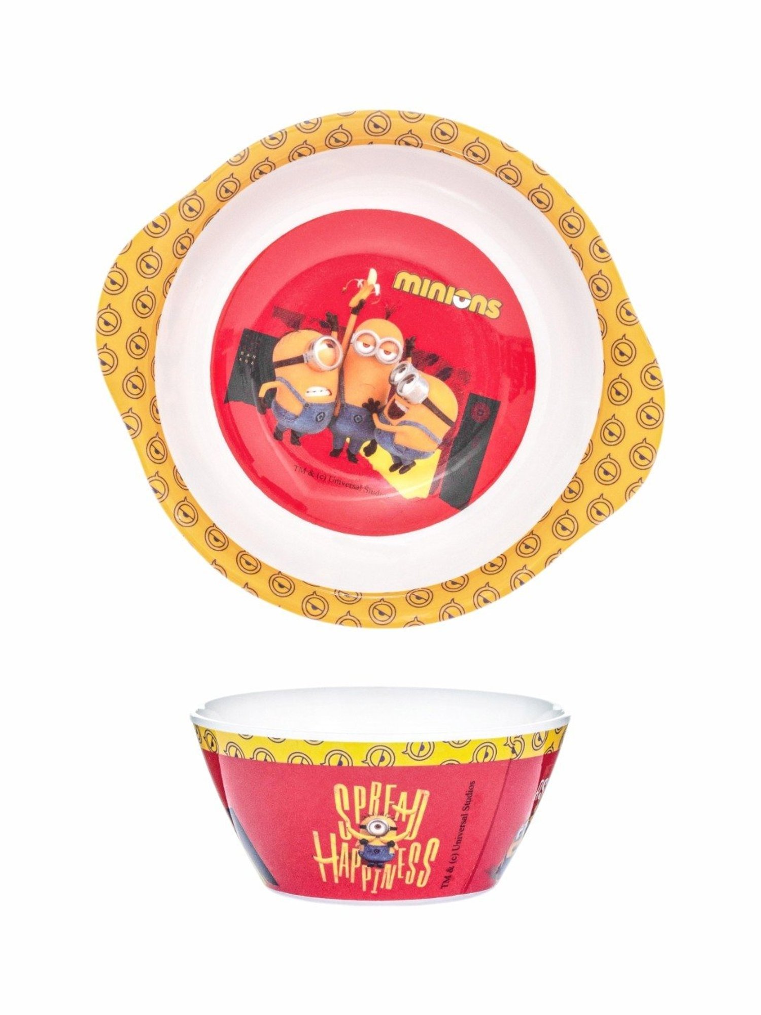 Servewell Multicolor Melamine Cone Bowl - Set of 2