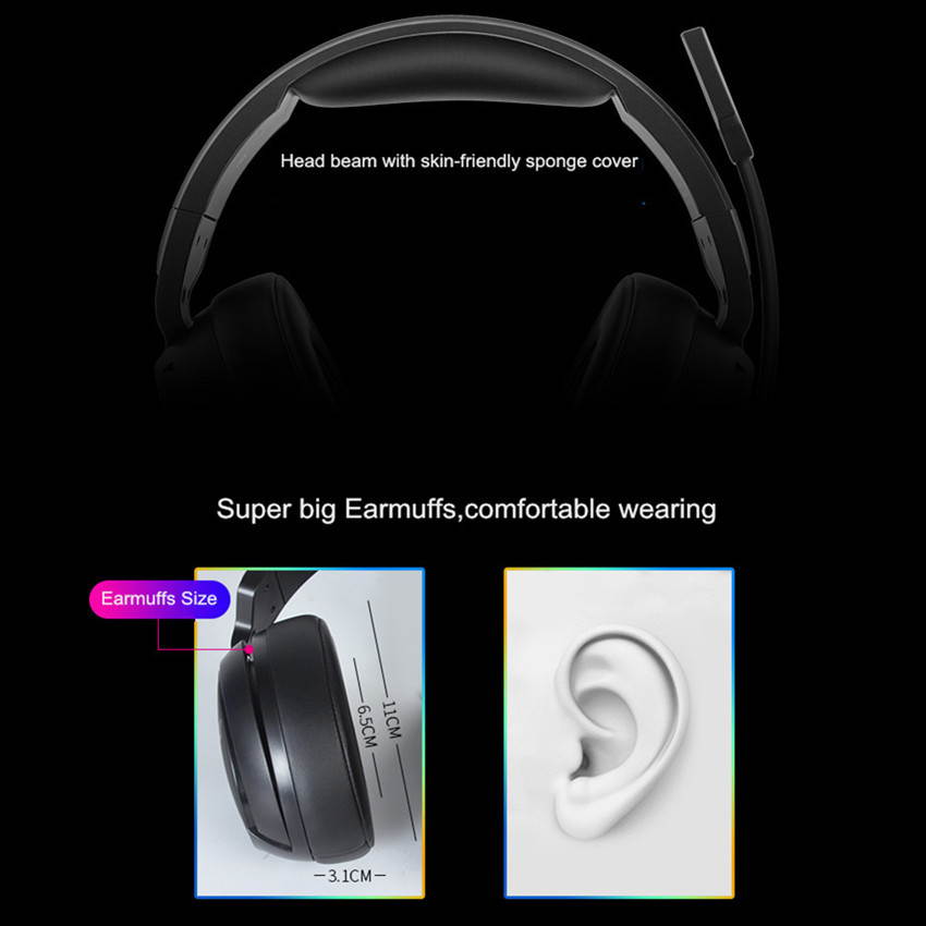 USB 7.1 Surround Sound Gaming Headset for PC Gamer Xiberia V20 /3.5mm Bass casque Game Headset for PS4/New Xbox One/Mac With Mic