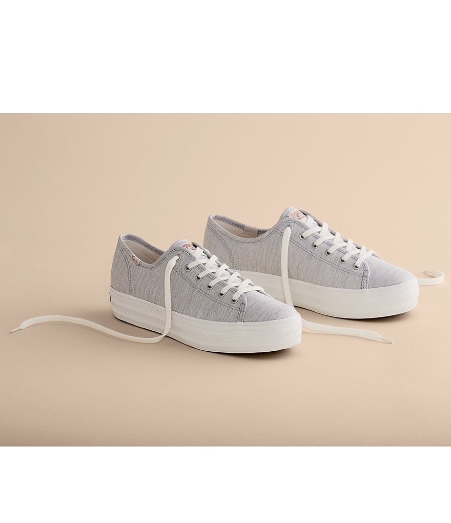 Keds Triple Kick Chambray Platform Sneakers