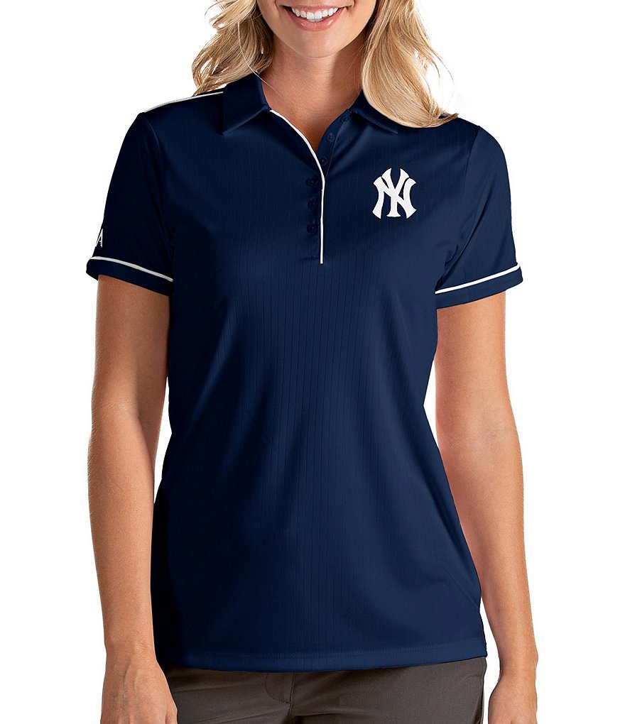 Antigua Women's MLB Salute Short-Sleeve Polo Shirt