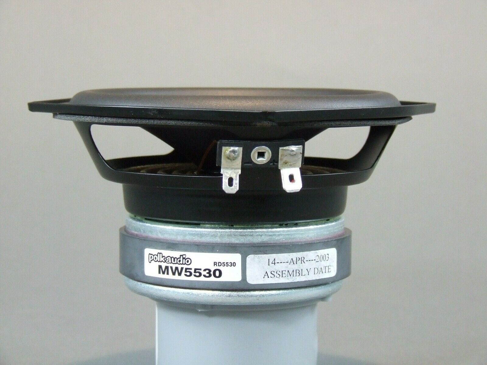 Pair of MW5530 Woofers 5 1/4" - 4 ohms Major Brand