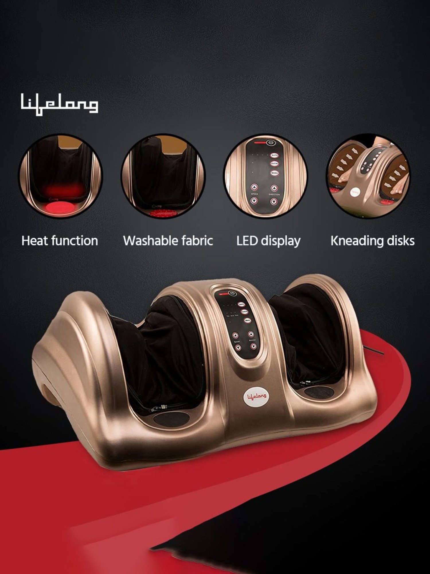 Caresmith Bloom Rose Quartz Gua Sha Face Massage Tool for Women, Battery Powered (Rose Quartz)