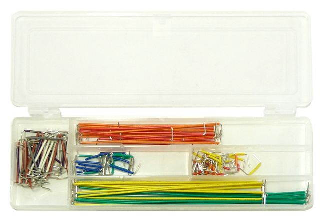 RSR MB108 Solderless Breadboard (3,220 Contact Points) with 140 Piece Jumper Wire Kit