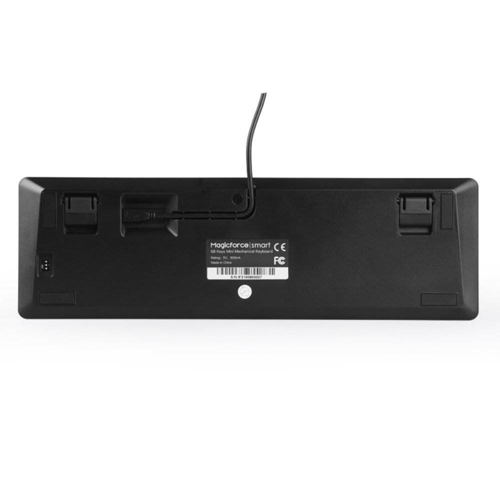 Gaming Keyboard Mechanical Keyboard Green Switch Backlight keyboard 68-Keys Mini Design (60%) Black Magicforce