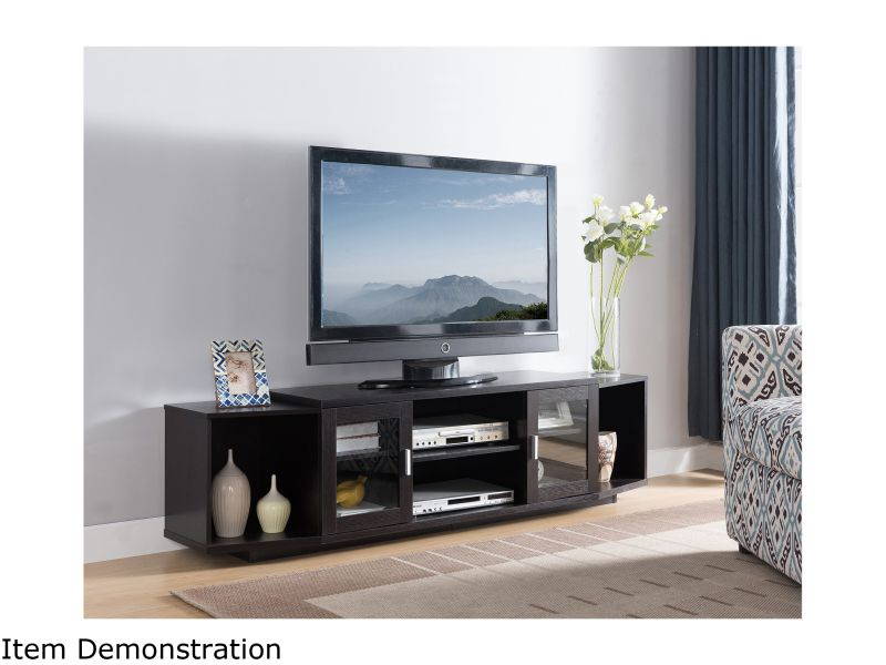 AVF FSL700LUCSW-A 32 - 65" Reflections - Lucerne Curved Pedestal TV Stand