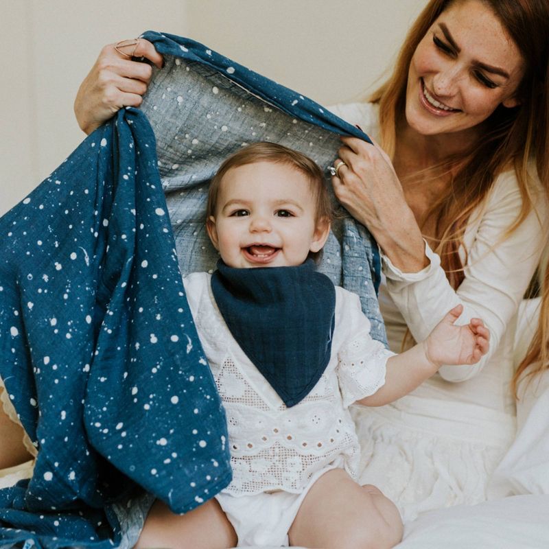 Little Unicorn Cotton Muslin Swaddle Blankets - Ground Control