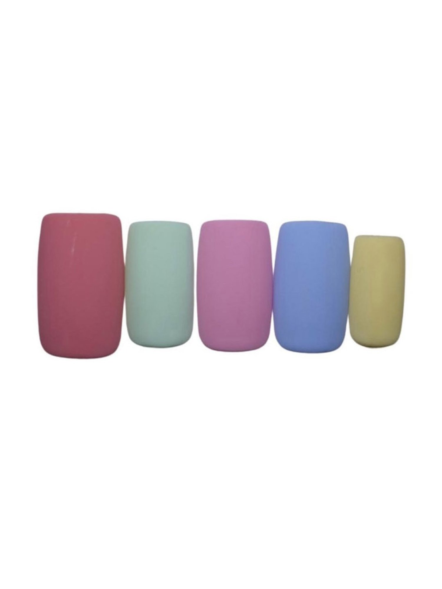 SOEZI Colorful & Confused Reusable Press On Nails - Application Kit