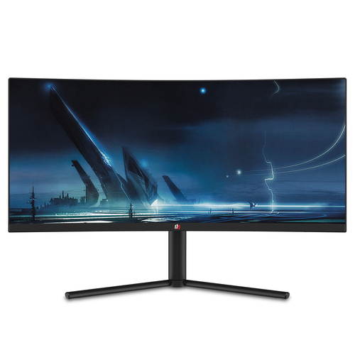 Deco Gear DGVM29PB 29-Inch 2560x1080 100Hz VA Curved Gaming Monitor, 4ms Response Time, 3000:1 Contrast Ratio, sRGB, NTSC 85, DCI-P3, and Adobe RGB Color Accurate