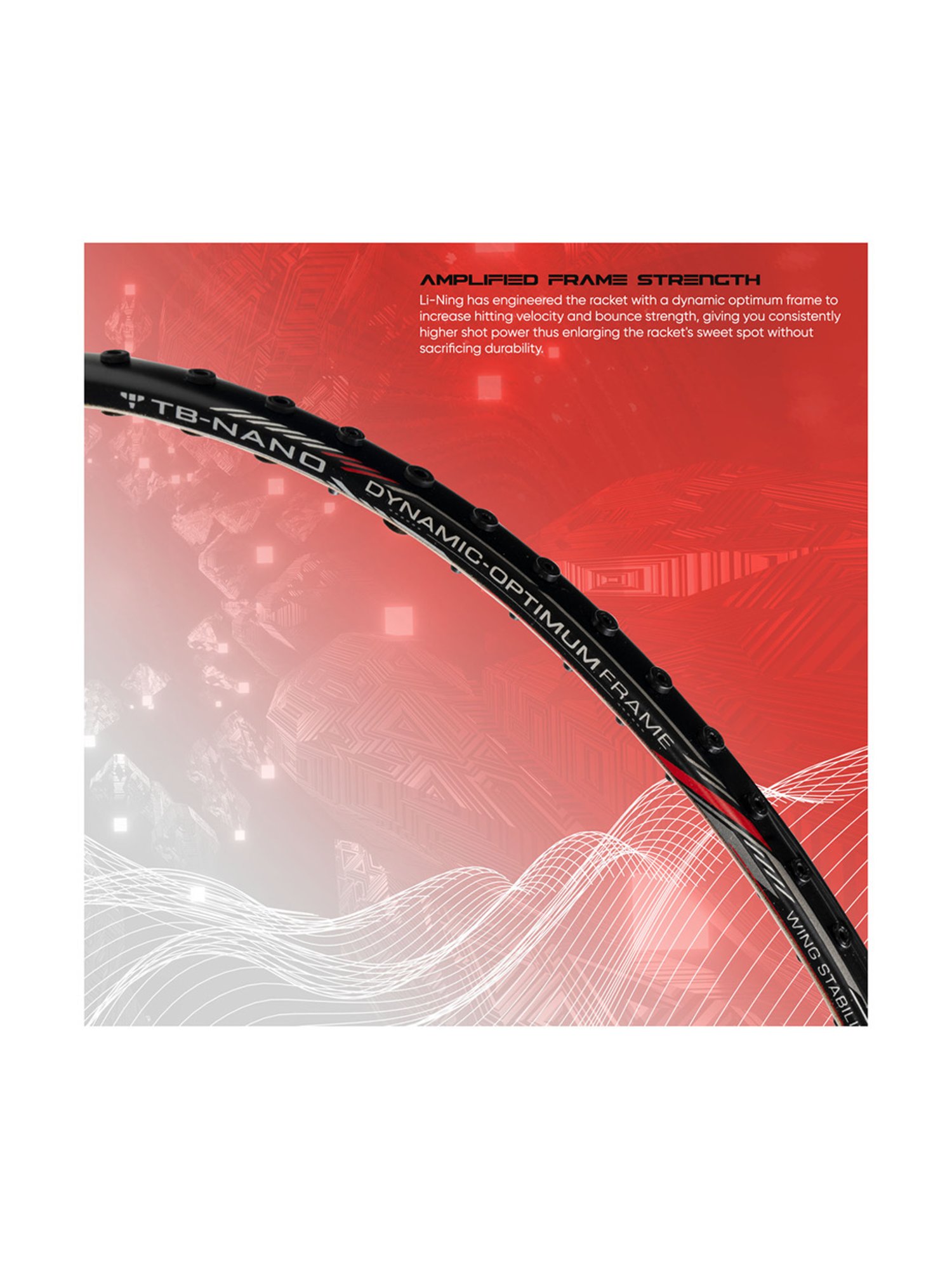 Li-Ning Super Series SS100 Badminton Racket (Ink Black) Size - Medium