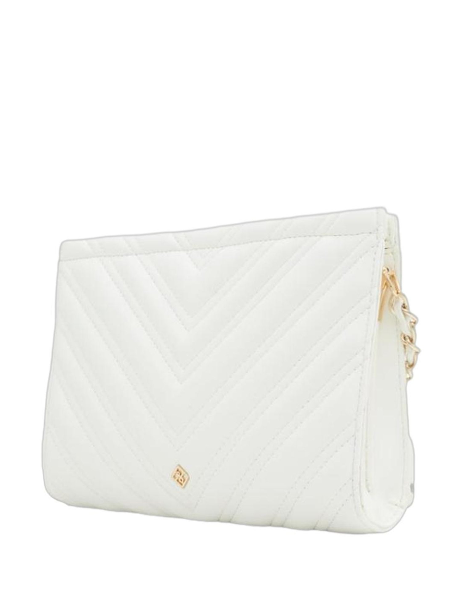 Call It Spring White Quilted Handbag