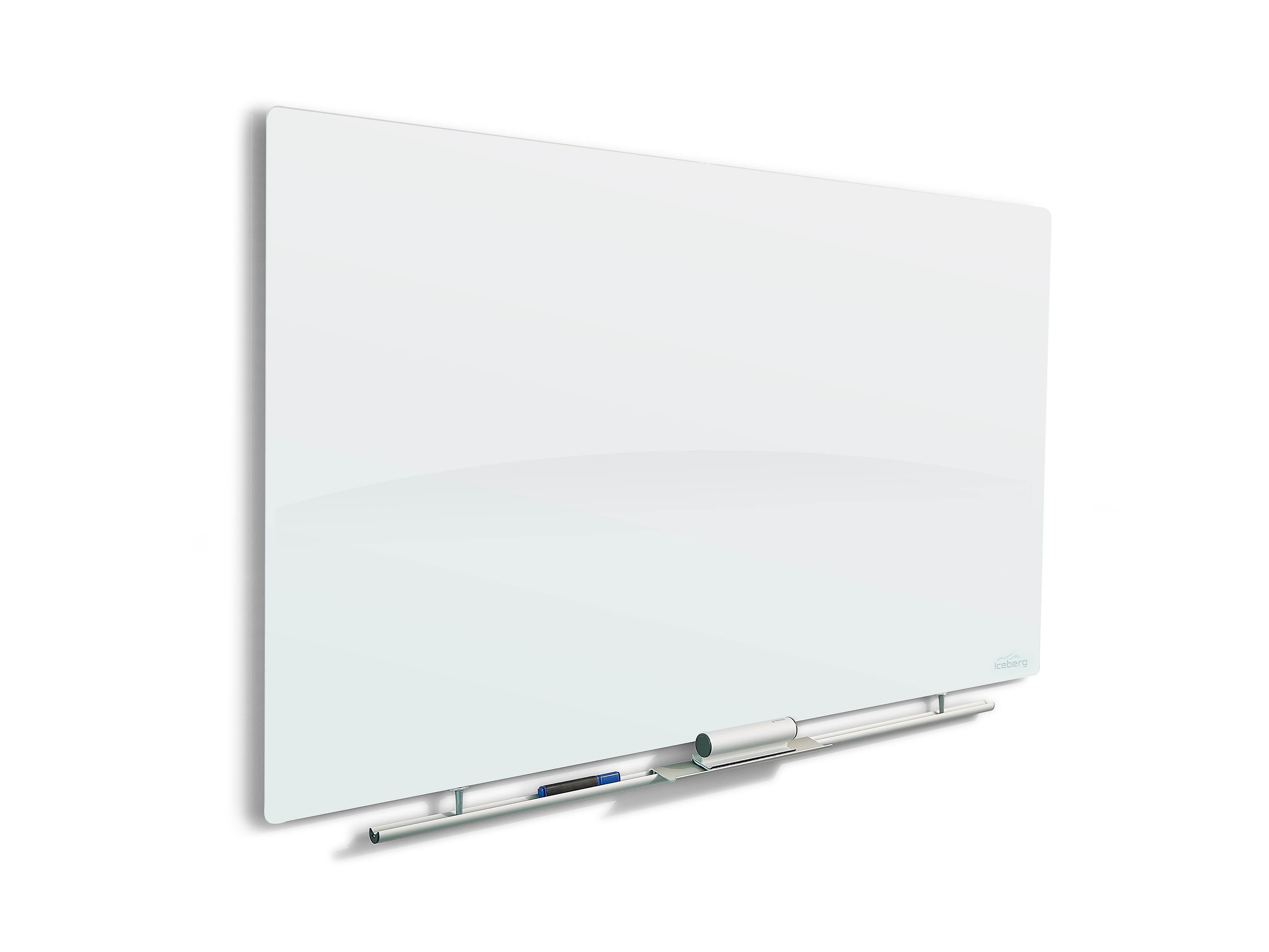 Iceberg Clarity Magnetic 36x62 Glass Dry Erase 31193
