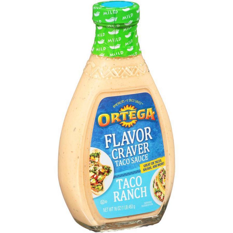 Ortega Flavor Craver Ranch Taco Sauce - 16oz