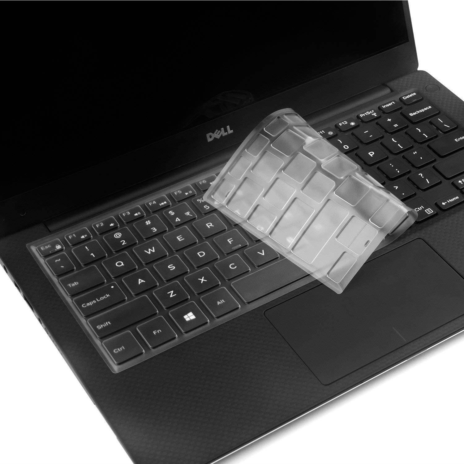 DELL XPS Keyboard Skins,Ultra Thin Soft Clear Keyboard Protector Cover for Dell XPS 13-9343 13-9350 13-9360 13.3-Inch Ultrabook Computer,US Layout