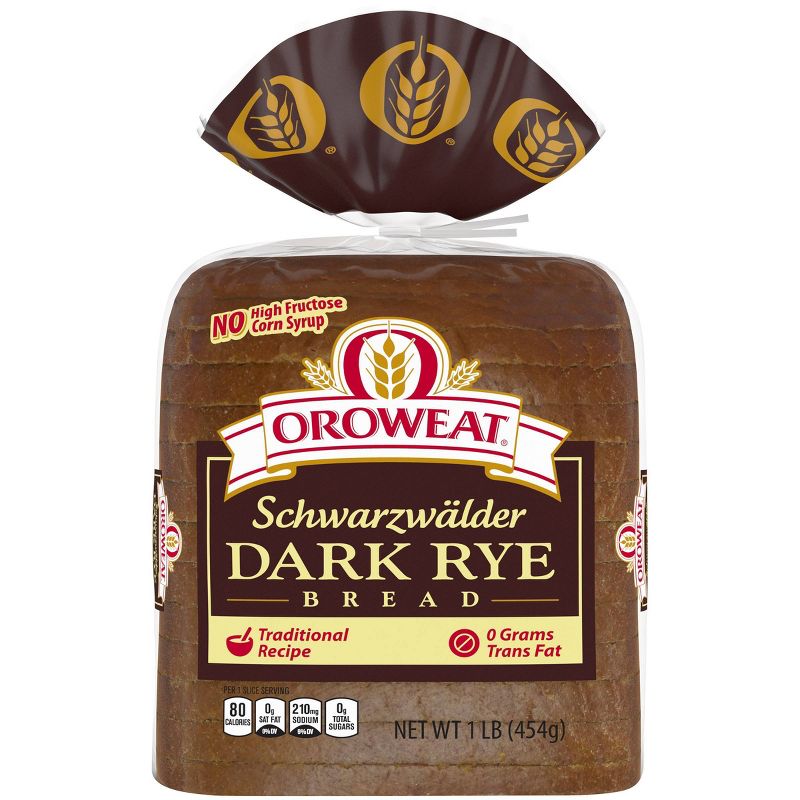 Oroweat Dark Rye Bread - 16oz