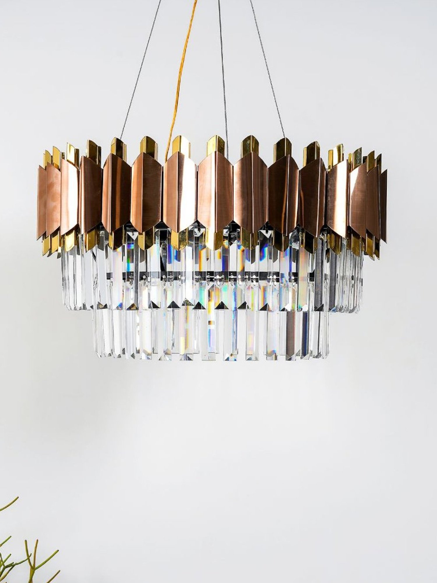 DecorativeRay Golden Chandiler - Set of 1