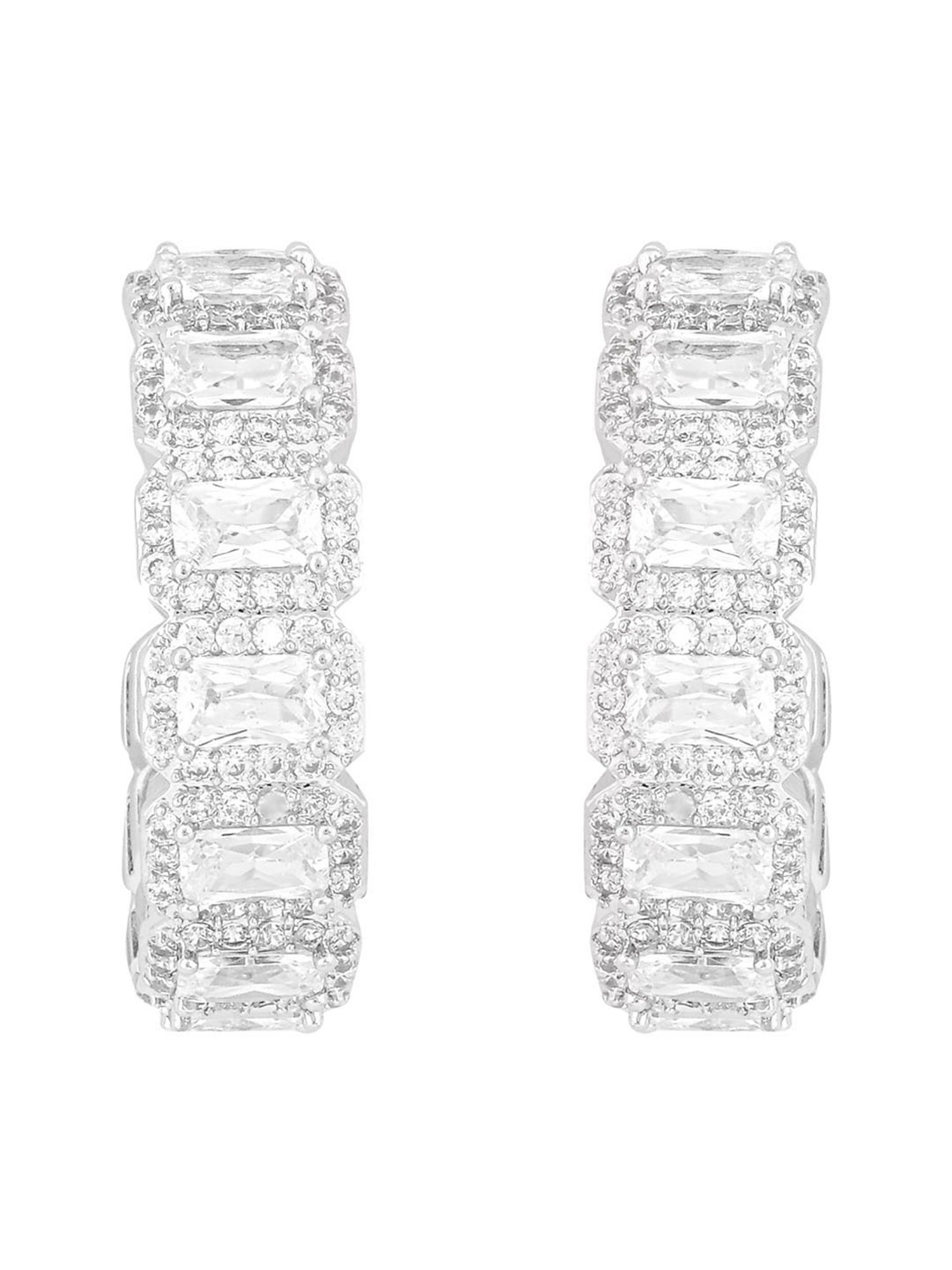 The Real Effect London 800 Silver Earrings for Women