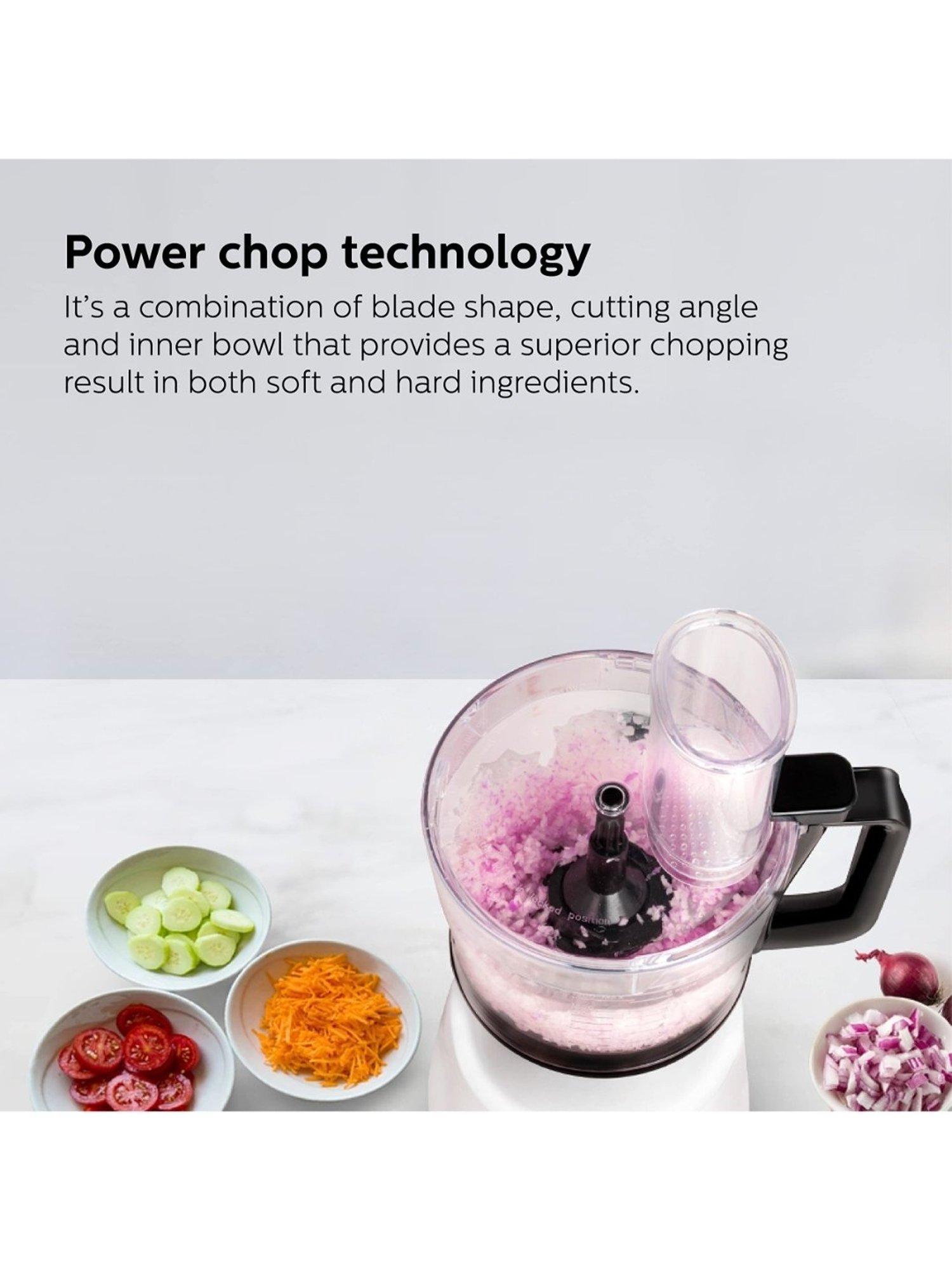 Philips HL776300, 750 3 in 1 Watt Mixer Grinder, Juicer, Food Processor (White, 4 Jar)