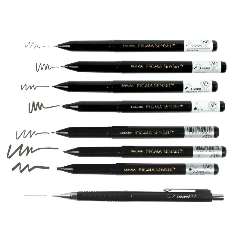 Pigma Sensei Manga Drawing Kit 8pc - Sakura