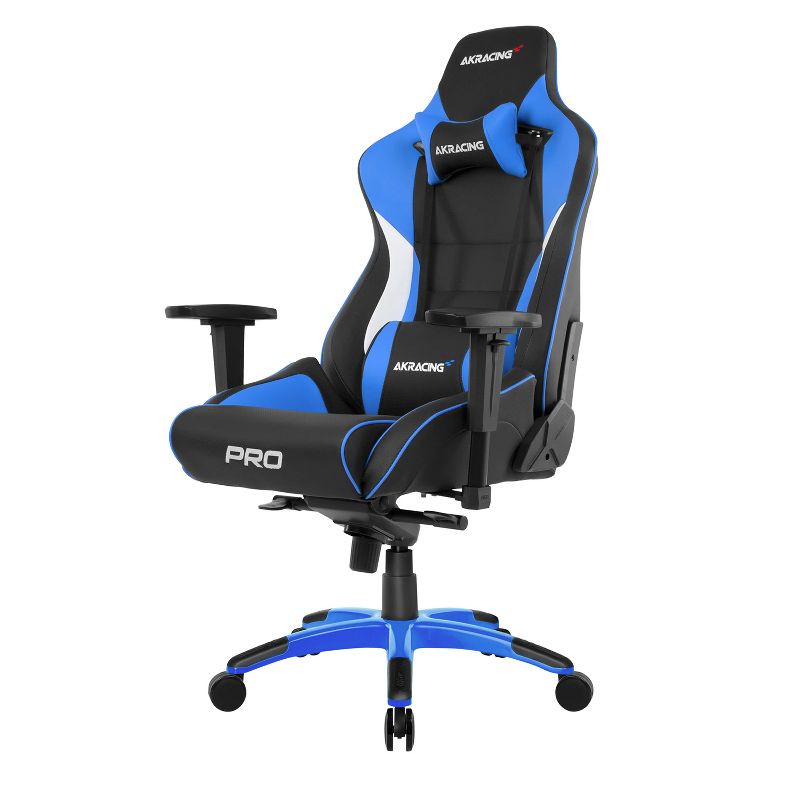 AKRacing Masters Series Pro Luxury XL Gaming Chair, Blue (AK-PRO-BL)