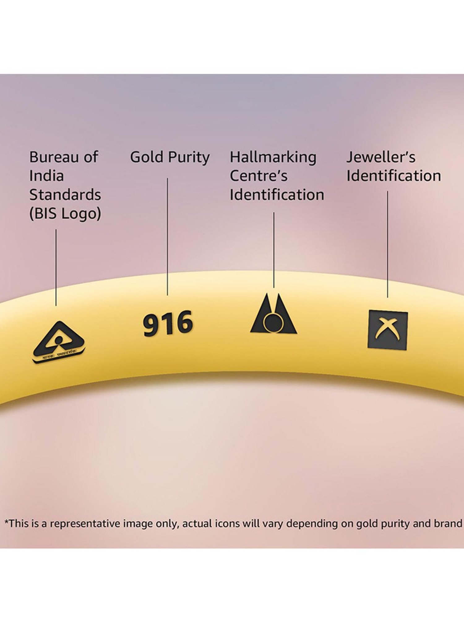 P.C. Chandra Jewellers 22k Gold Chain for Women