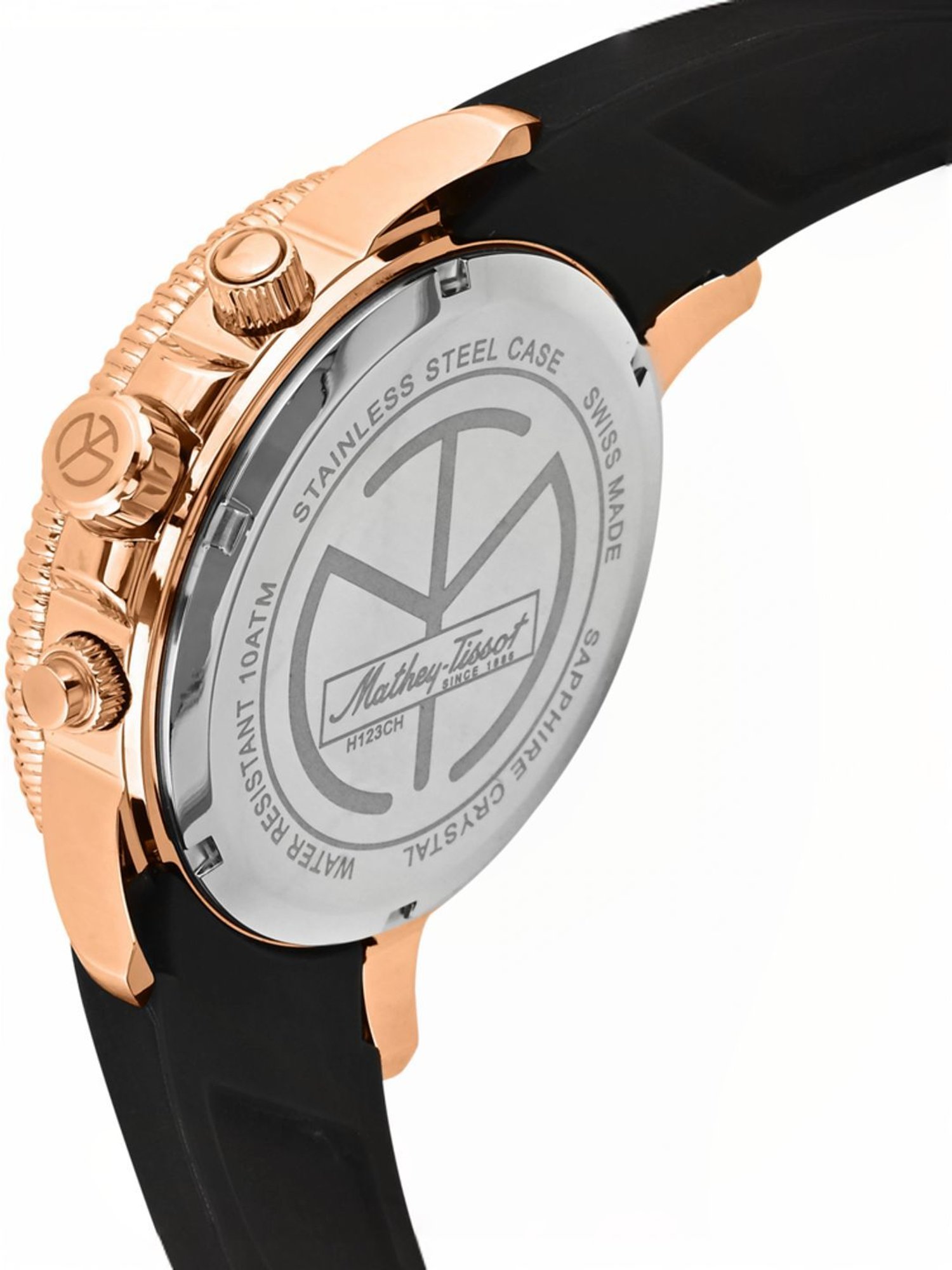 Mathey Tissot H123CHPLN Lagoon Analog Watch for Men