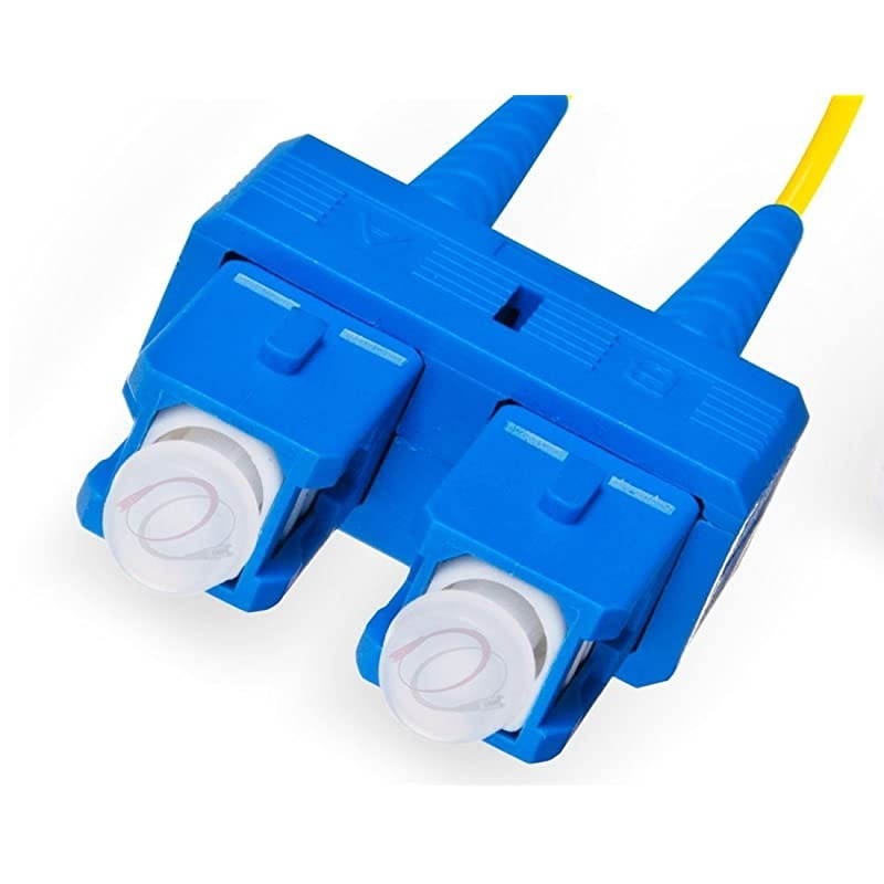 12M OS2 SC SC Fiber Patch Cable | Duplex 9125 SC to SC Singlemode Jumper 12 Meter 3937ft | Length Options 05M300M | ofnr scsc SingleMode dup scsc smf dx Yellow PVC