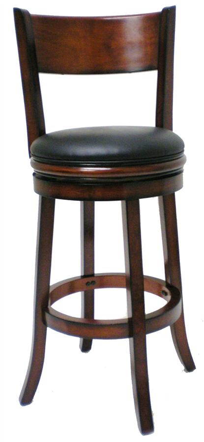 Boraam 29" Palmetto Swivel Stool in Brandy Finish