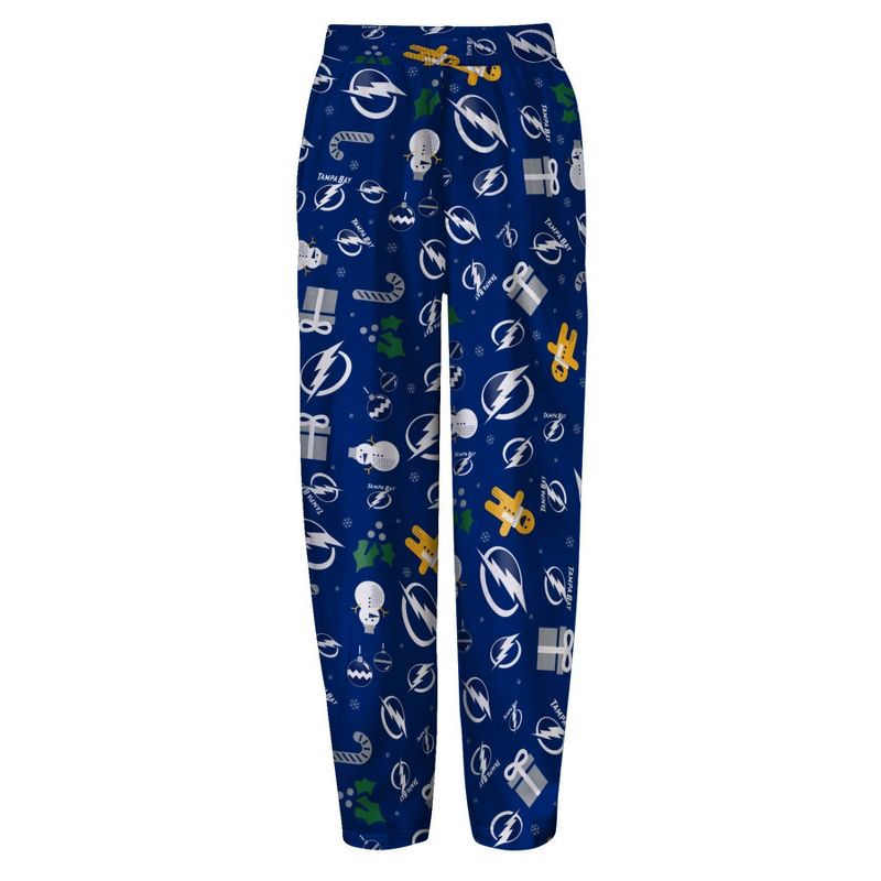NHL Tampa Bay Lightning Boys' Pajama Set - S